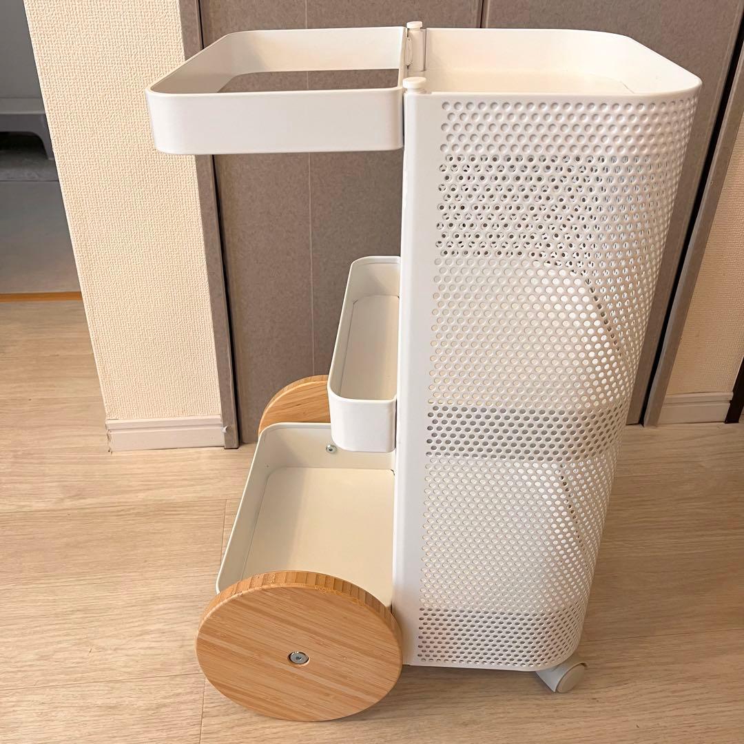 IKEA DAJLIEN(ダイリエン)収納ワゴン　ホワイト