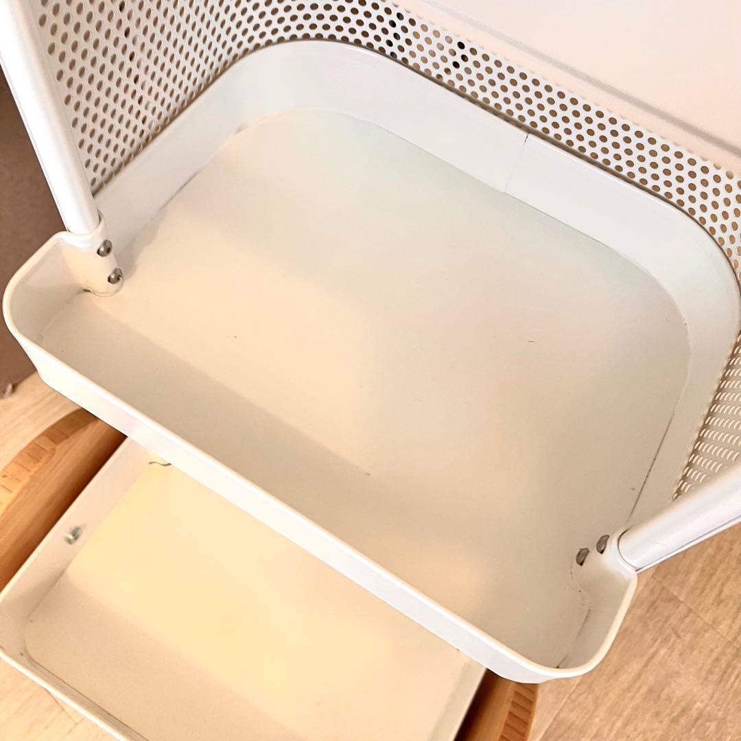 IKEA DAJLIEN(ダイリエン)収納ワゴン　ホワイト