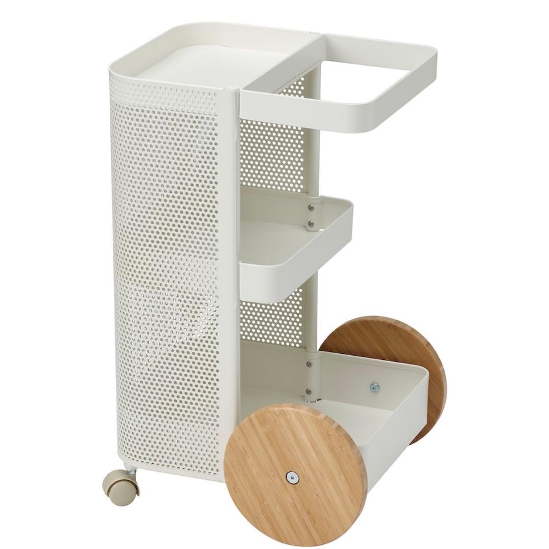 IKEA DAJLIEN(ダイリエン)収納ワゴン　ホワイト