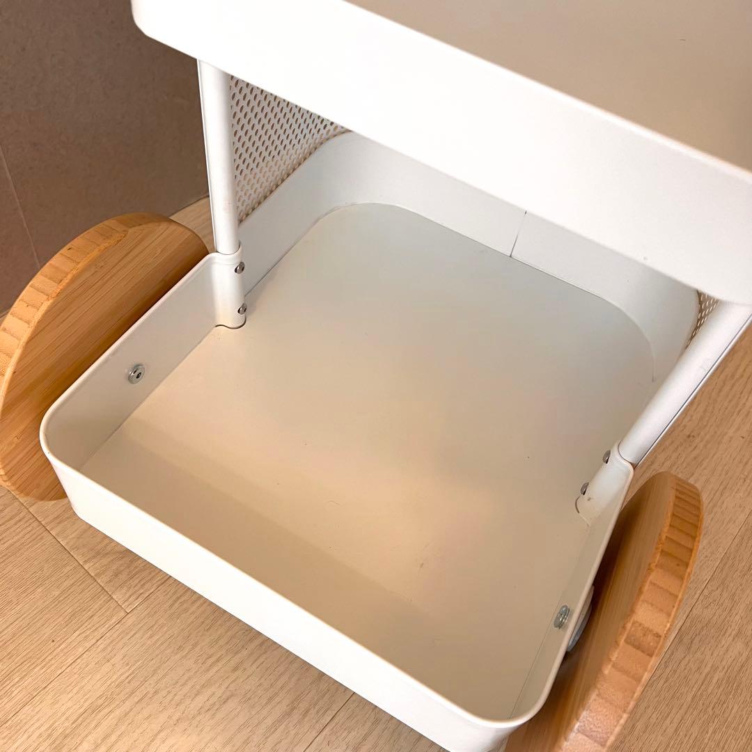 IKEA DAJLIEN(ダイリエン)収納ワゴン　ホワイト