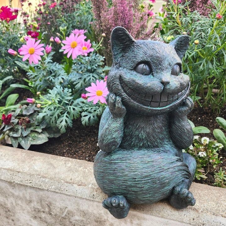 猫オブジェ置物 】猫雑貨インテリア ガーデン置き物ガーデニングねこグッズかわいい