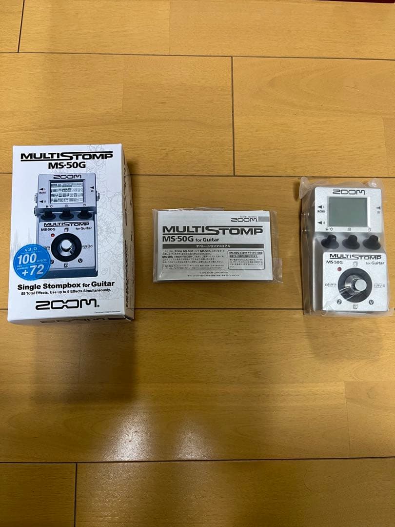 ZOOM MS-50G ギタースタンプボックス 55種類のエフェクトを最大6つ同時