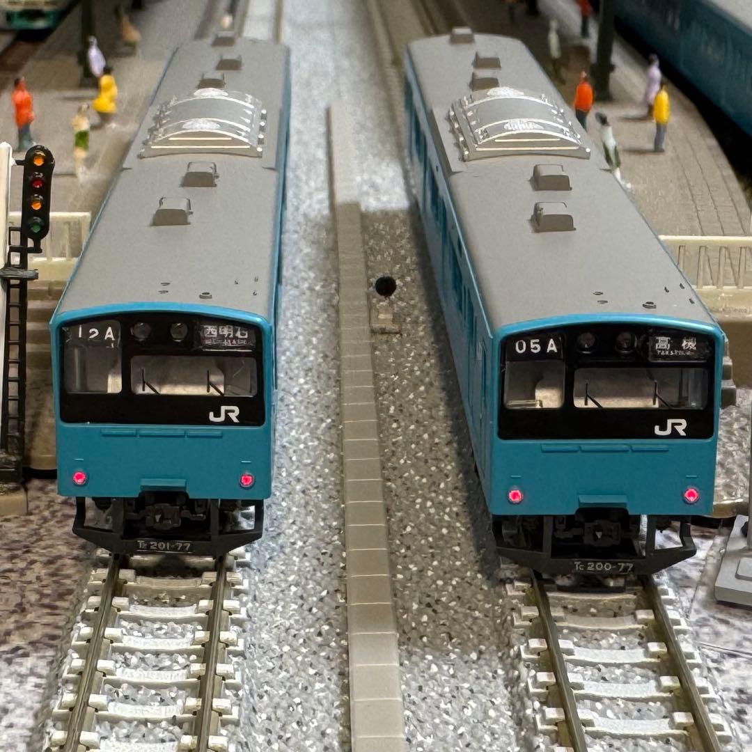 KATO 201系(京阪神緩行線) 7両セット 付属品未使用 鉄道模型 Nゲージ