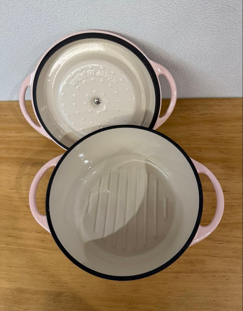 バーミキュラ オーブンポット 18cm パールピンク両手鍋　無水鍋　レシピ本付き