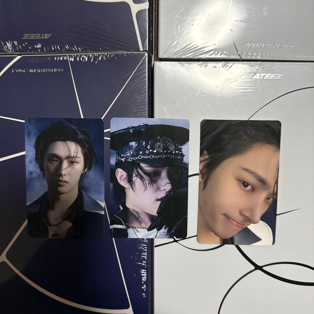 ATEEZ GOLDEN HOUR 4 Adrenaline トレカ ミンギ - メルカリ