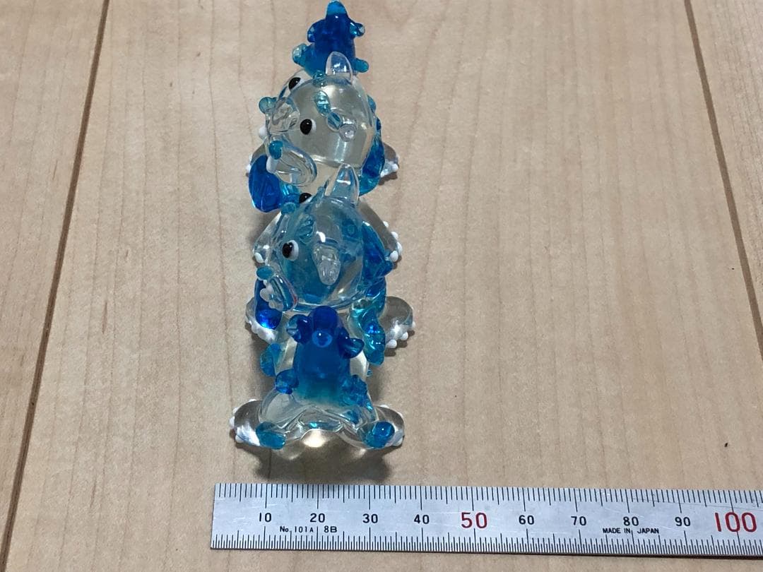 シーサー　置き物　ガラス　新品・未使用【匿名配送】