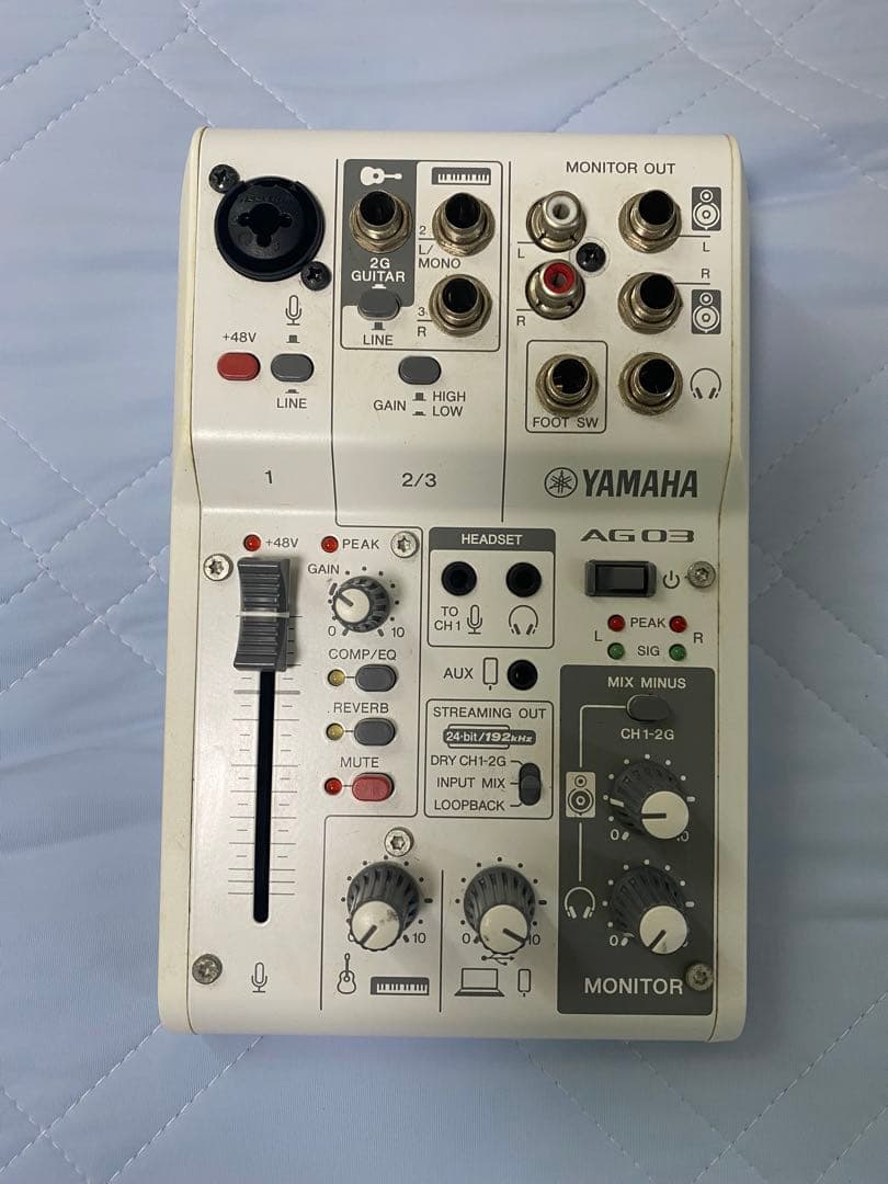 YAMAHA AG03&オーディオテクニカAT2020 他 動画投稿者向けセット