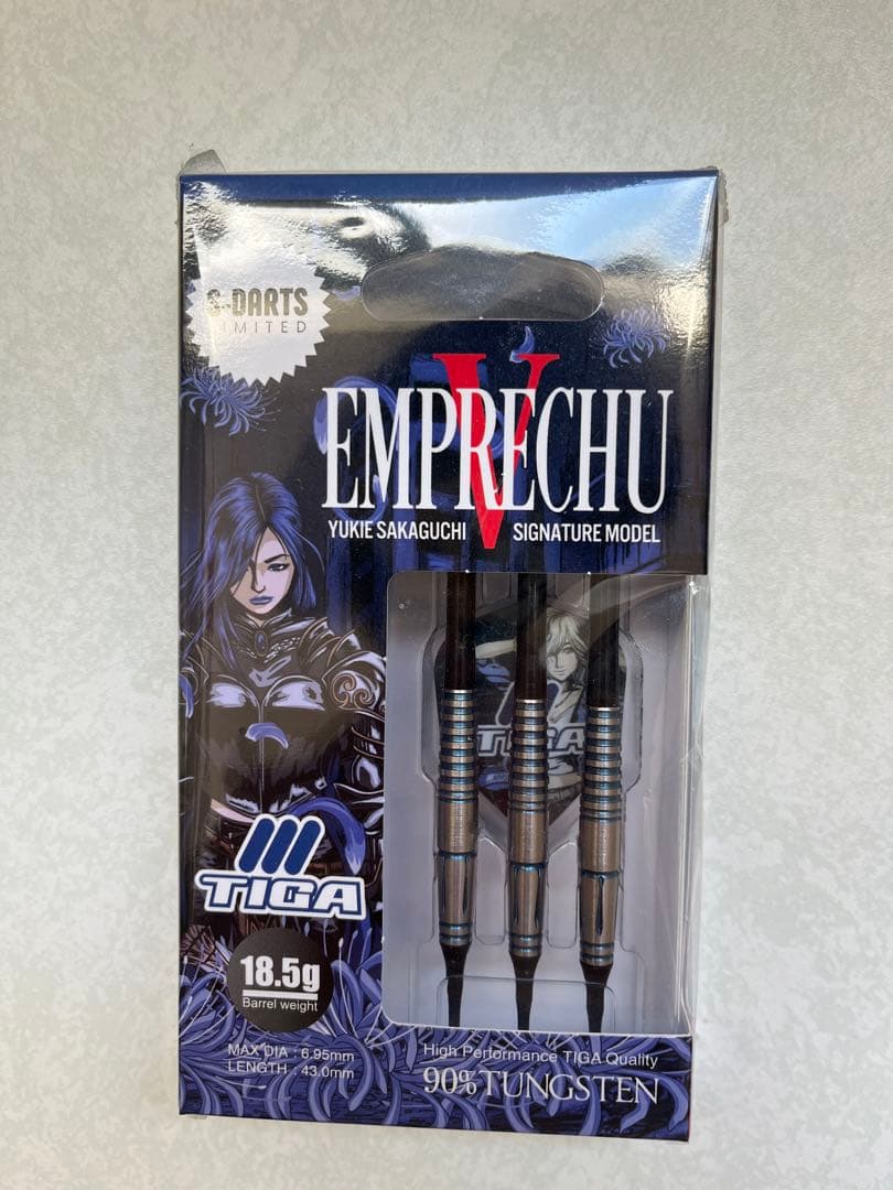 TIGA エンプレチェ5 18.5g 限定 エスダーツ 坂口 優希恵 最終値下げ