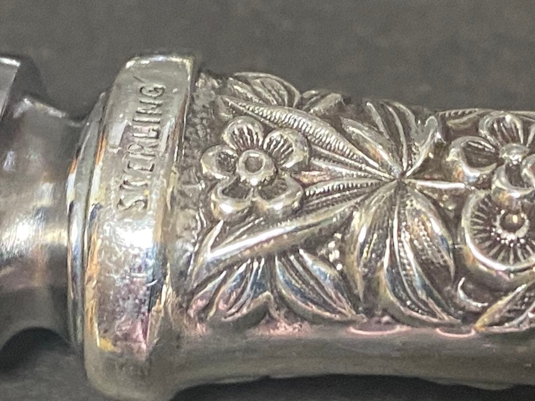 最終価格　アンティーク　銀製　カラトリー　ナイフ　セット　イギリス