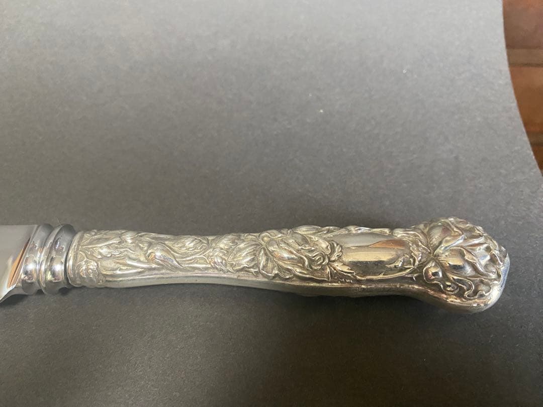 最終価格　アンティーク　銀製　カラトリー　ナイフ　セット　イギリス