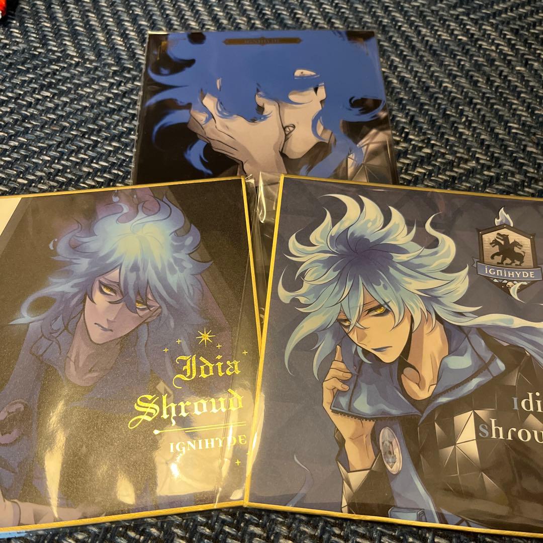 ツイステ イデア 色紙 ポストカード カウントダウン イグニハイド 内山