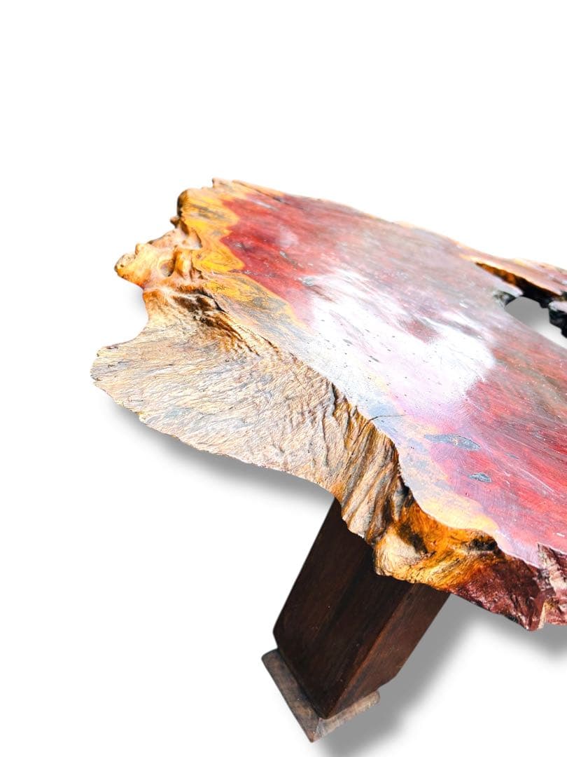 【超特価品】特大 高級 花梨 座卓 一枚板 天然木 ローテーブル 古民家