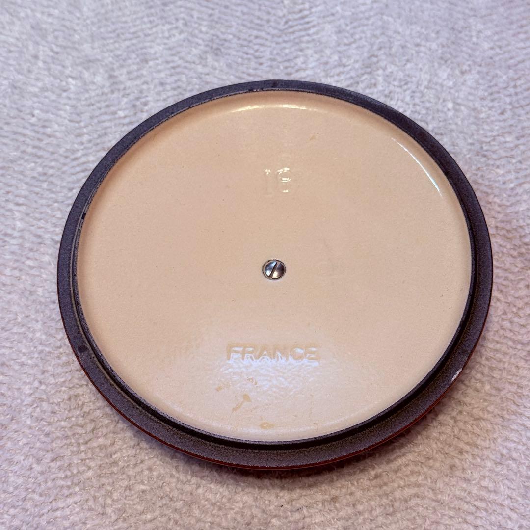 Le Creuset ルクルーゼ 赤 両手鍋 蓋付き