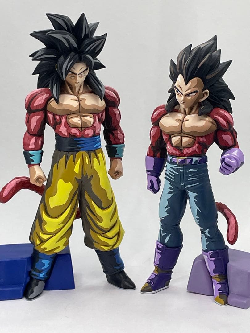 ドラゴンボール　フィギュア　リペイント　孫悟空　4 べジータ4 出陣　一番くじ