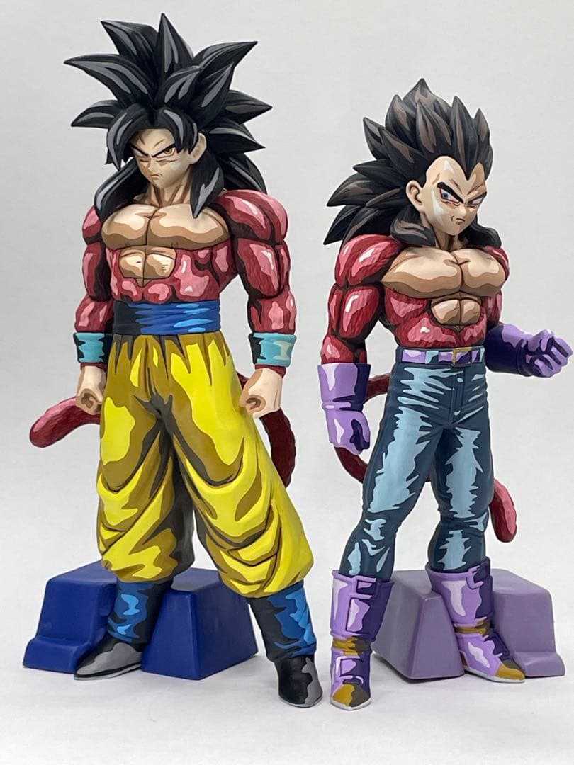 ドラゴンボール　フィギュア　リペイント　孫悟空　4 べジータ4 出陣　一番くじ