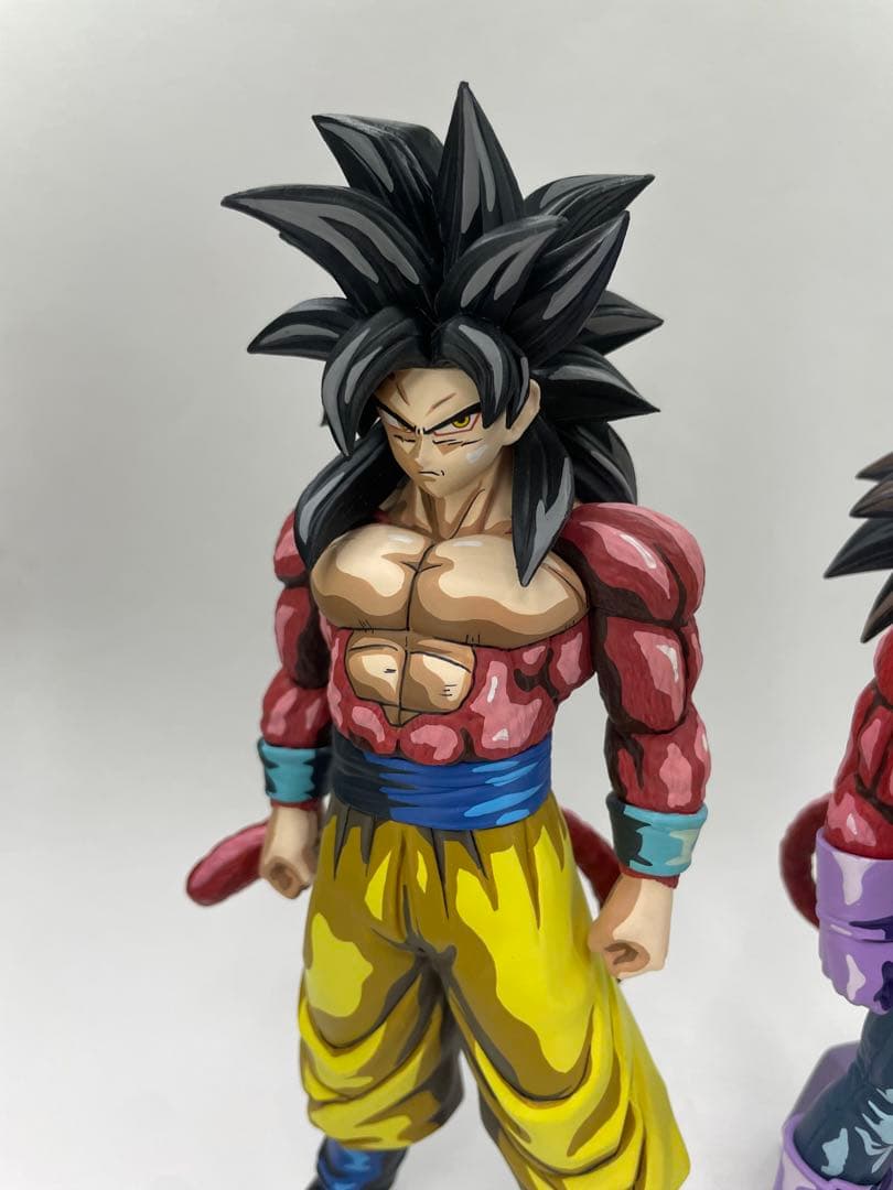 ドラゴンボール　フィギュア　リペイント　孫悟空　4 べジータ4 出陣　一番くじ