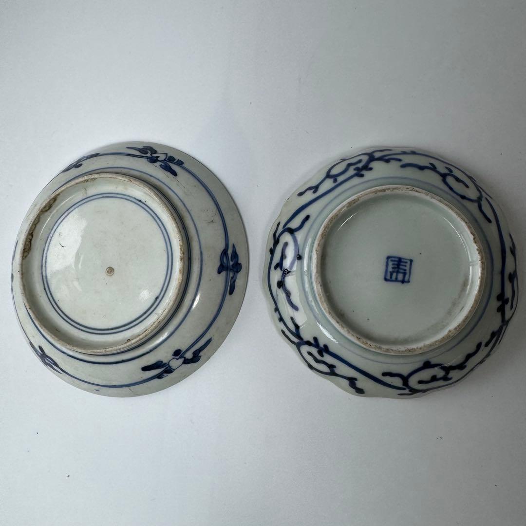 古伊万里？　古いお皿2枚