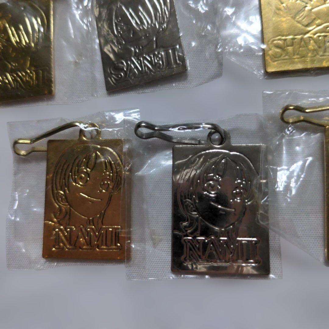 ワンピース　2000年　メタルプレート　チャーム 14個セット