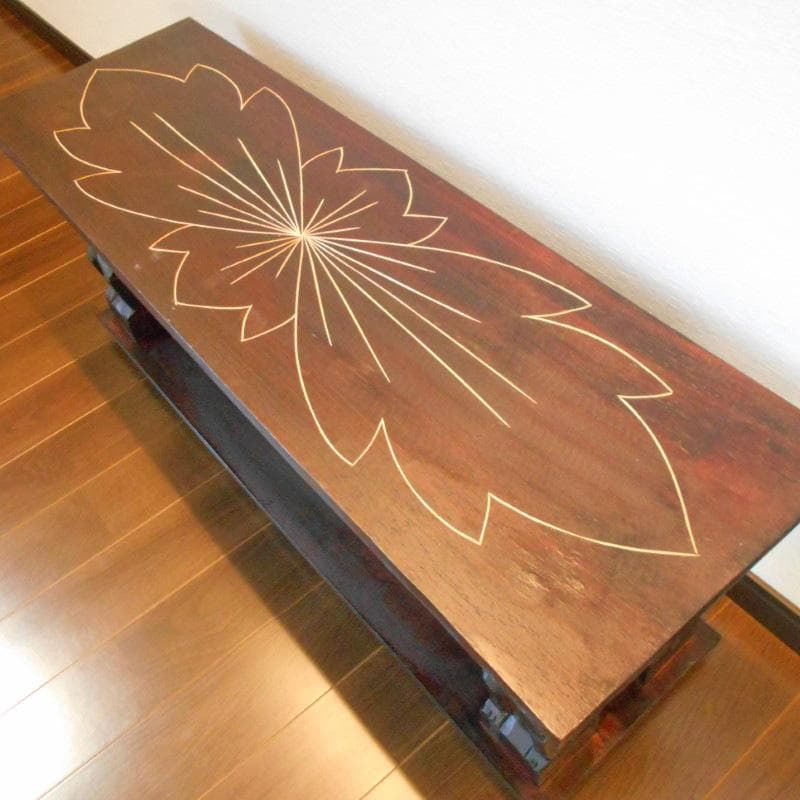 アウトレット品 花柄模様 ロータイプ ＴＶボード / おまけ お祈りかえる付き♪