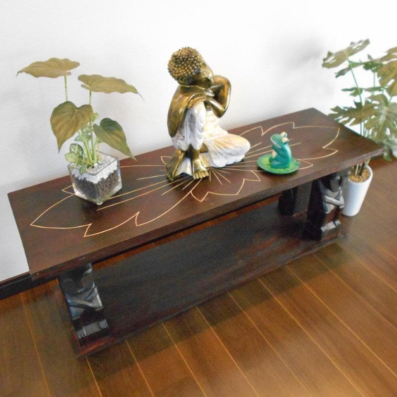 アウトレット品 花柄模様 ロータイプ ＴＶボード / おまけ お祈りかえる付き♪