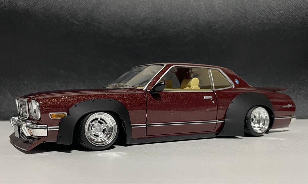 1/24 アシェット 国産名車 TOYOTA マークⅡ 改造車 カスタム 旧車