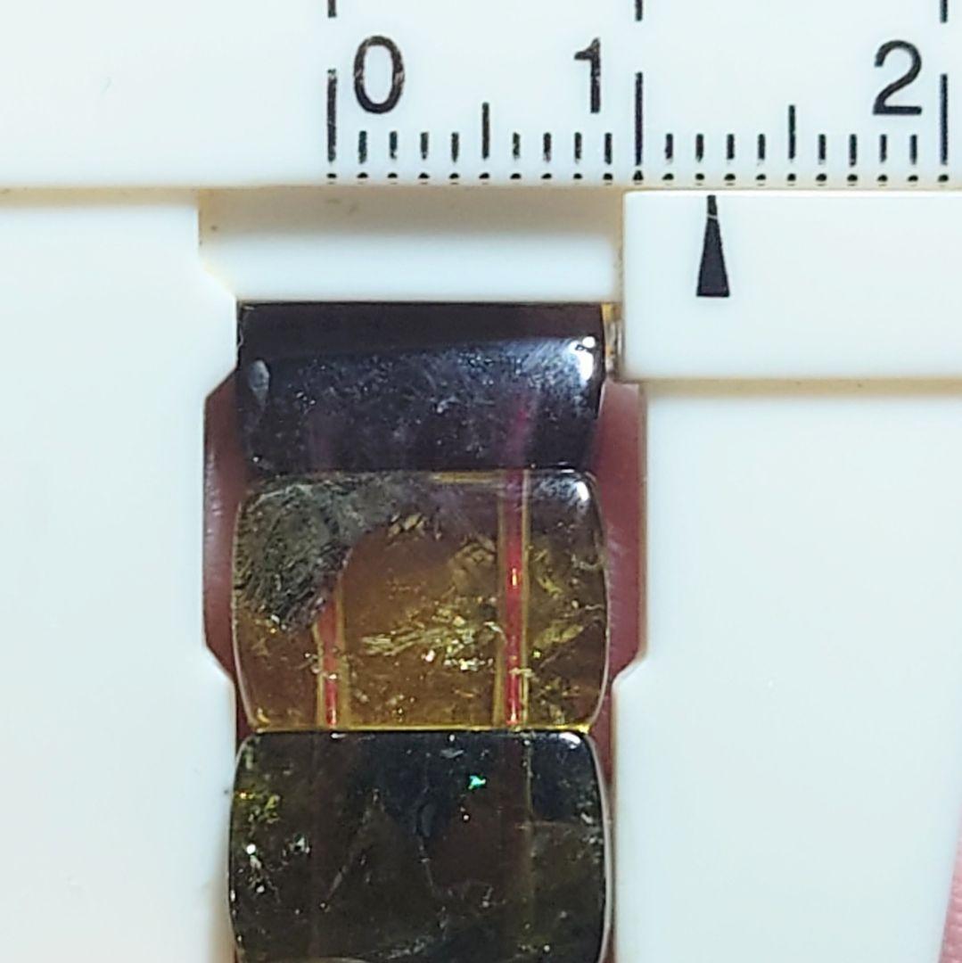 ★マルチカラートルマリン バングル ブレスレット①(SA〜SA+)