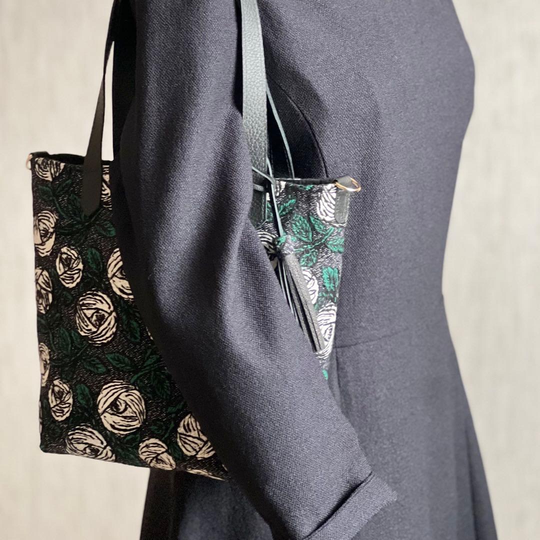 ミナペルホネン rosy トートバッグTB601-211