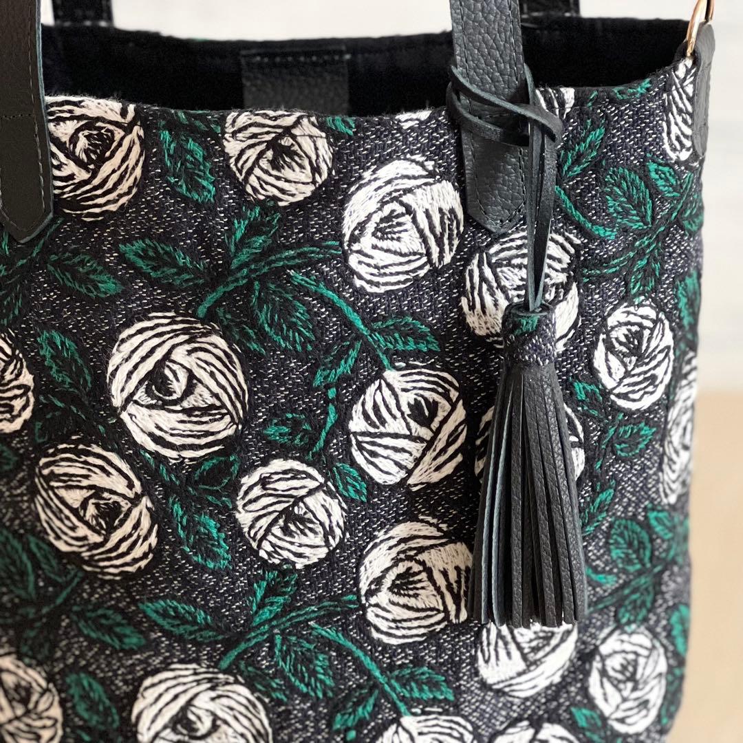 ミナペルホネン rosy トートバッグTB601-211