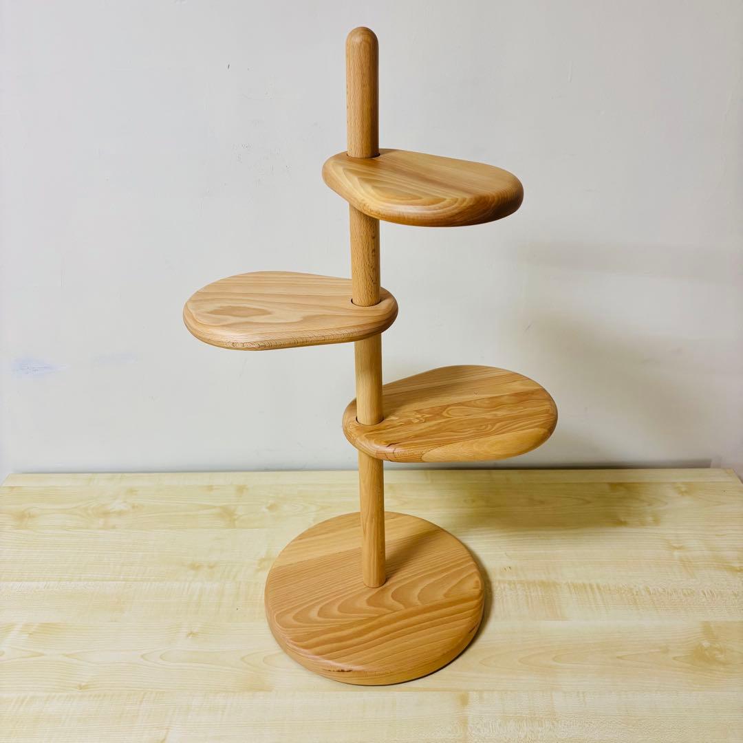 美品　Latree(ラトレ) GRACEシリーズ 無垢の花台　送料込み