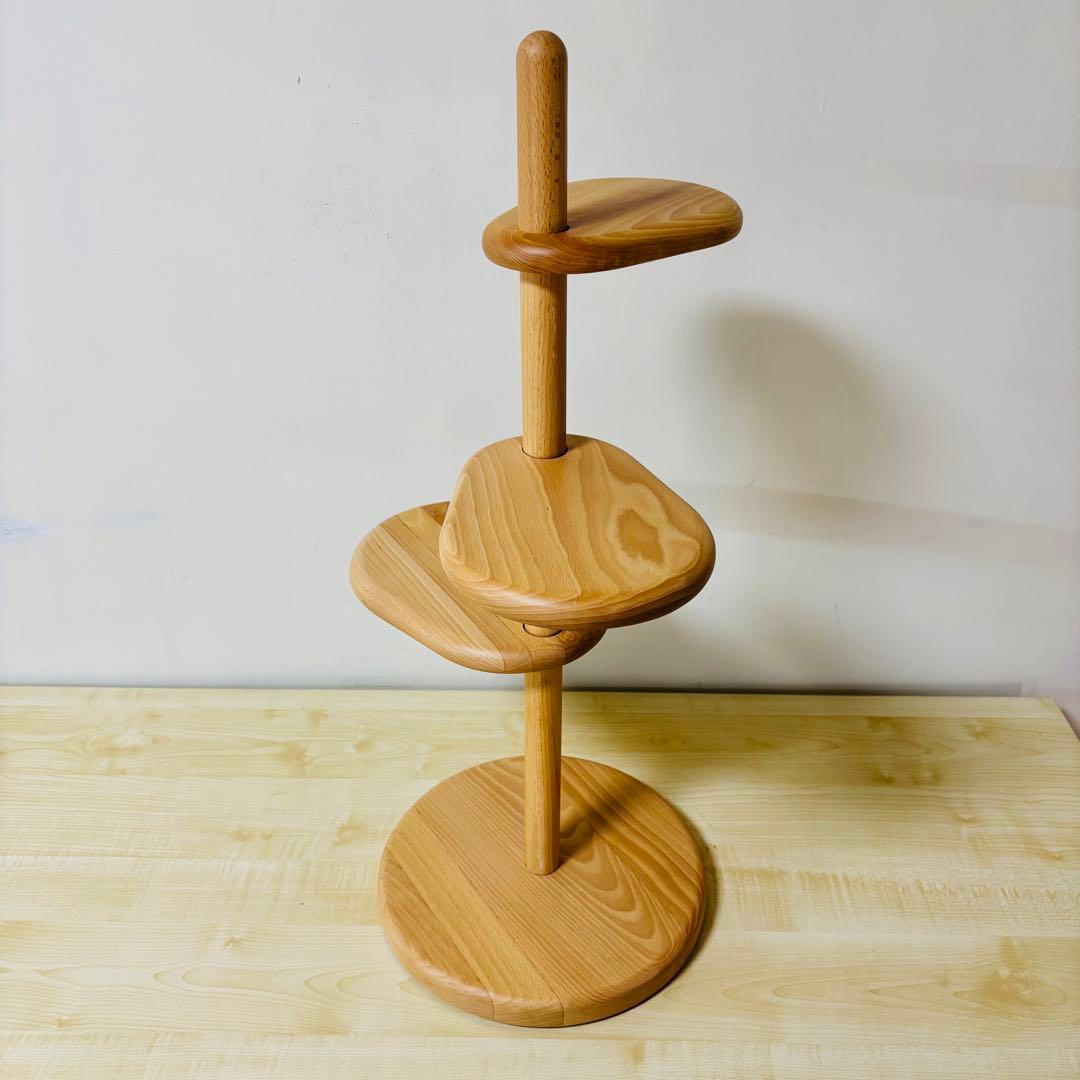 美品　Latree(ラトレ) GRACEシリーズ 無垢の花台　送料込み