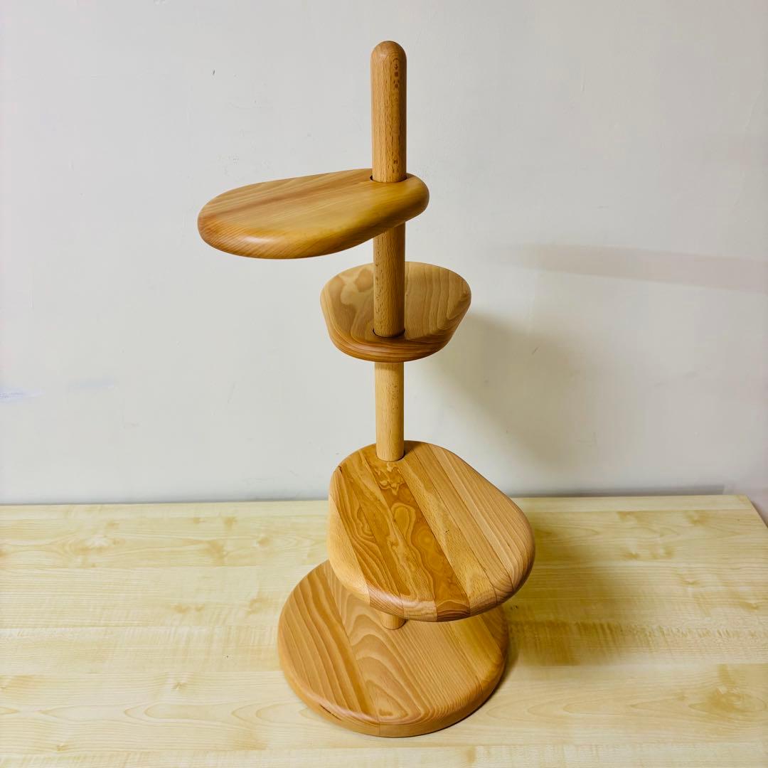 美品　Latree(ラトレ) GRACEシリーズ 無垢の花台　送料込み