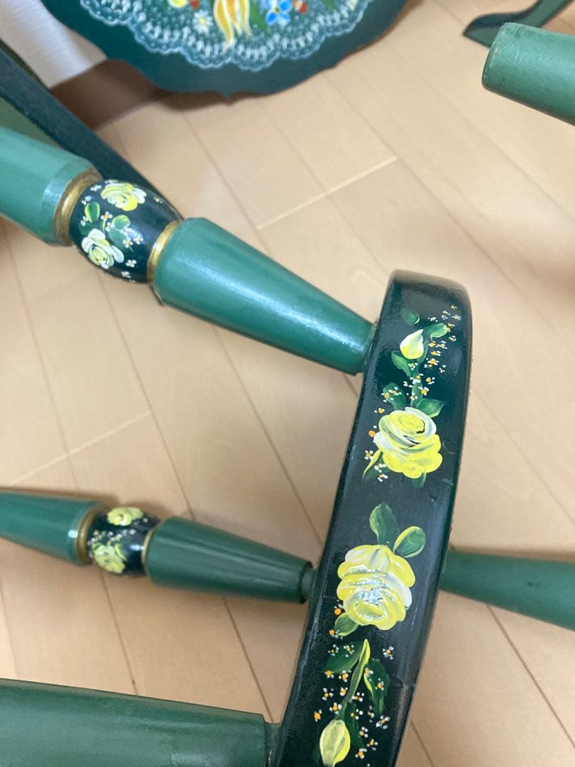 【気まぐれ価格‼️】トールペイント 飾り台 サイドテーブル 壁掛け