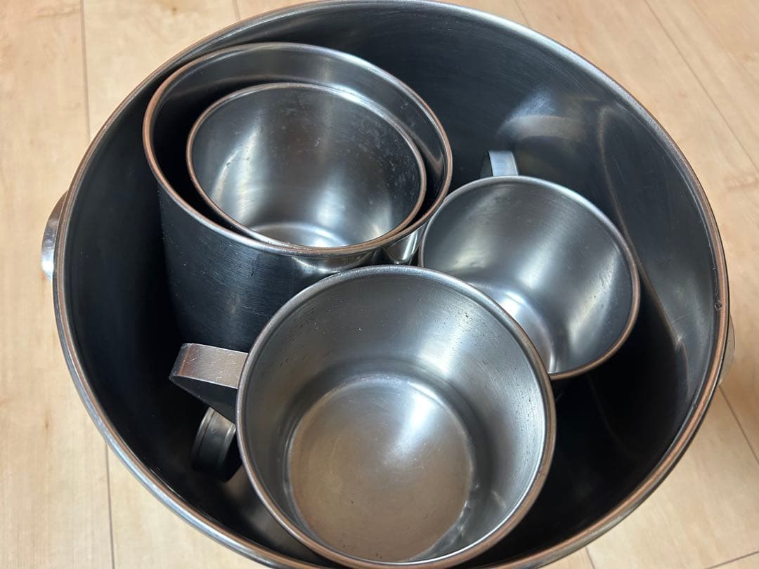 業務用ステンレス容器　キッチンポット　8個セット