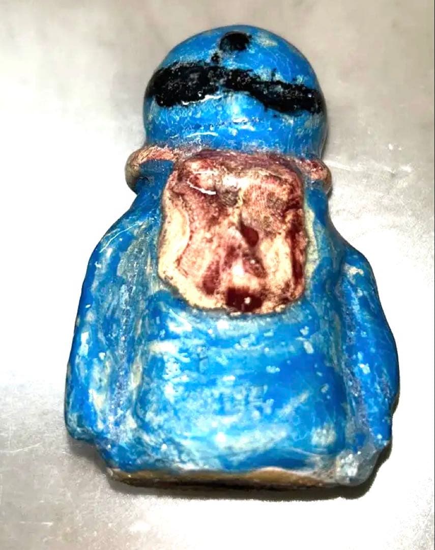 ハンドメイド陶製置き物8個セット