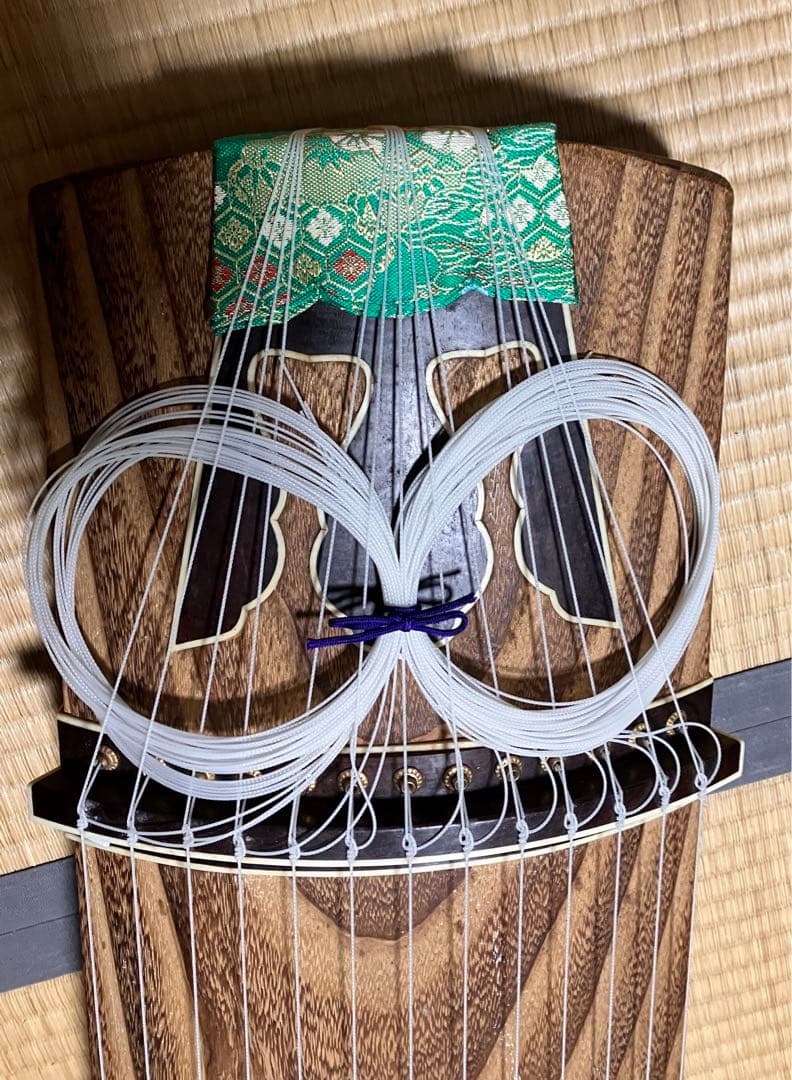 箏セット　口前装飾　送料込み