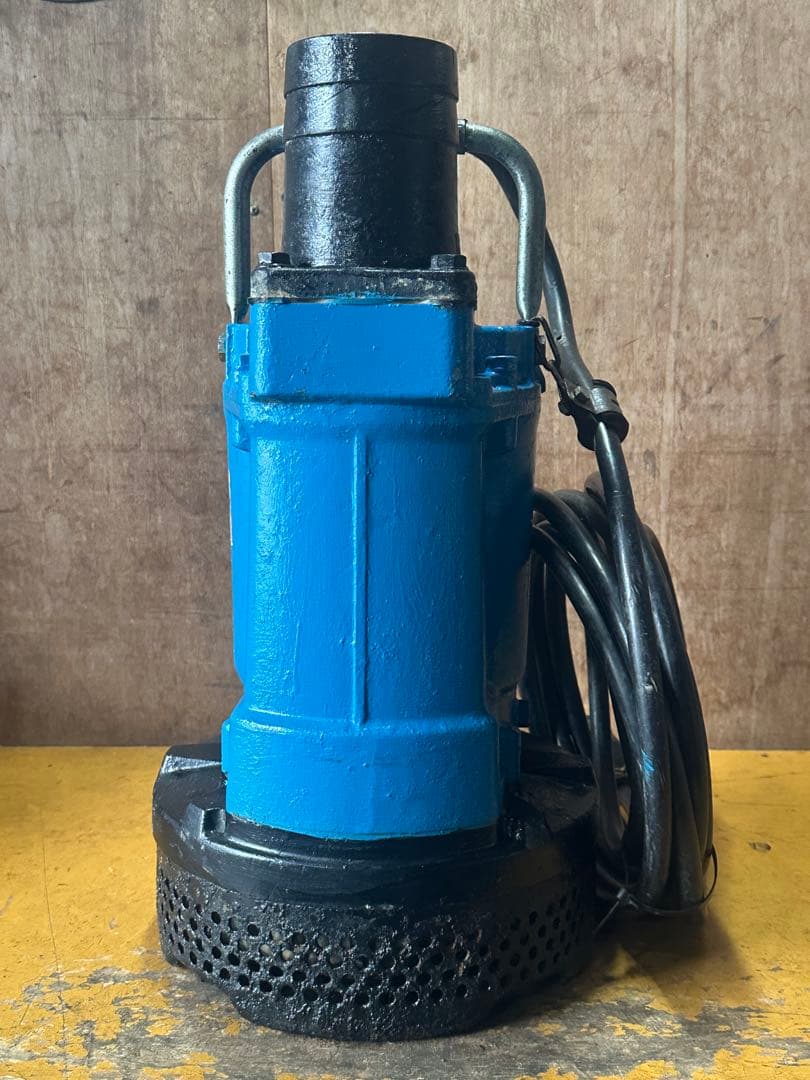 1. ツルミ 排水用水中ポンプKTV3-55 三相200V 60Hz 5.5kW