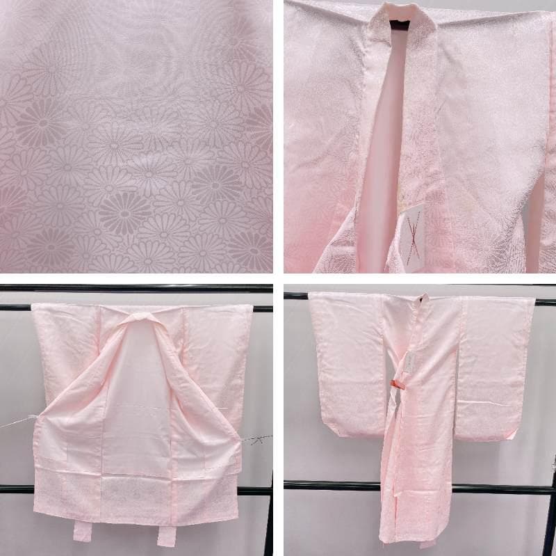 Y★3976★ 子供着物 襦袢付き 一つ身 女の子 七五三 3才