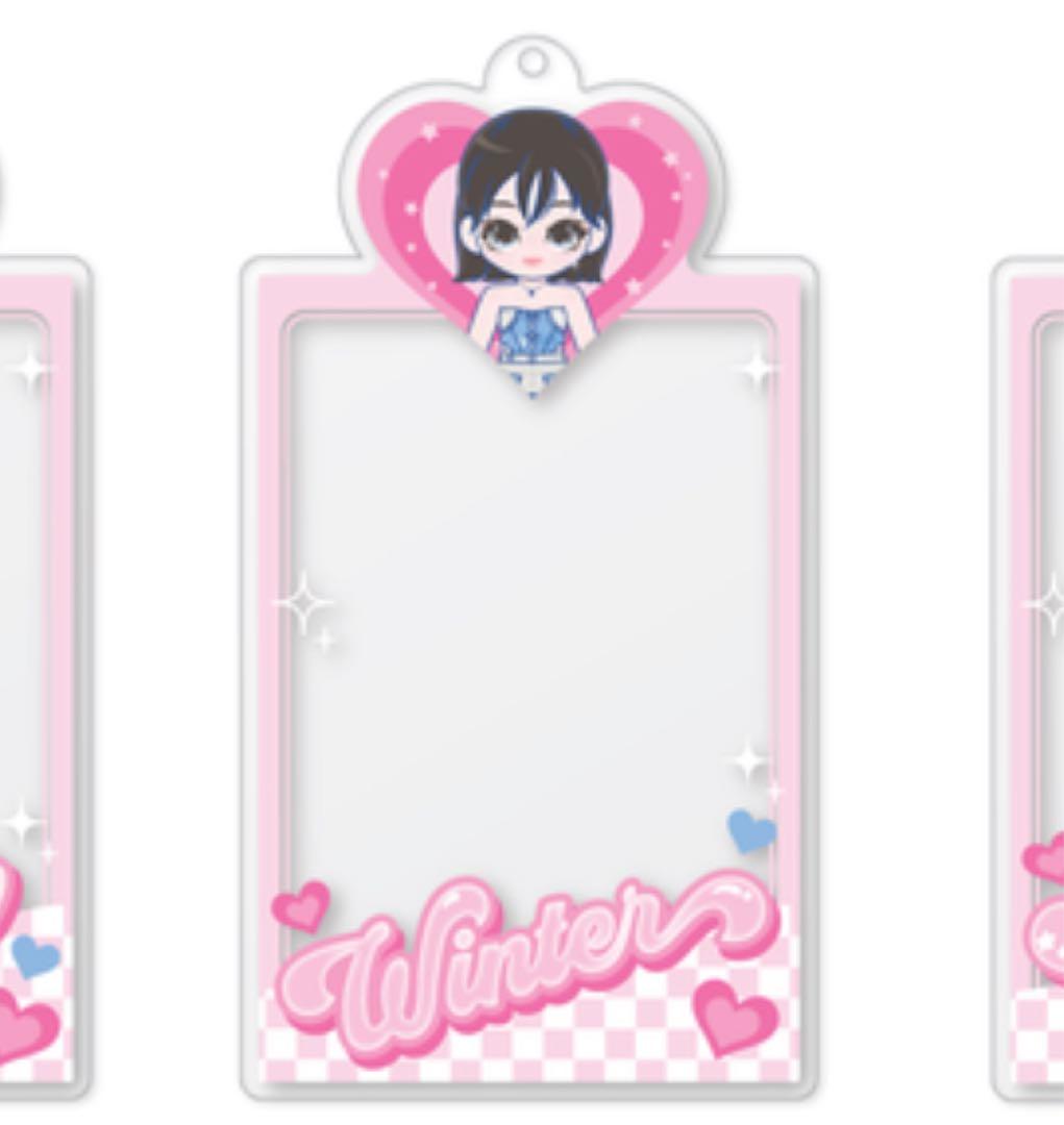 aespa winter フォトカードスリーブ3枚入り トレカケース ウィンター