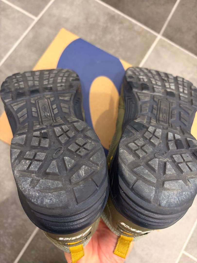 ASICS GORE-TEX BOA安全靴 オリーブ