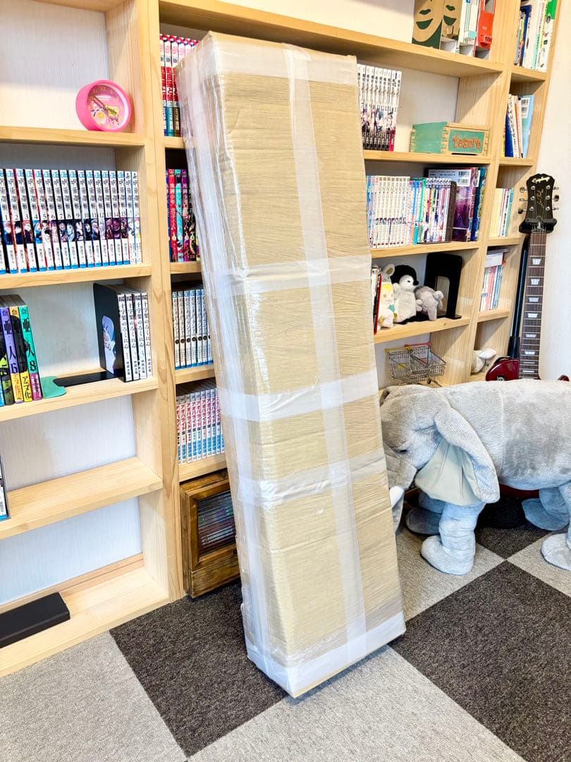 MUJI無印良品　スタッキングシェルフ3段×2列　ウォールナット材