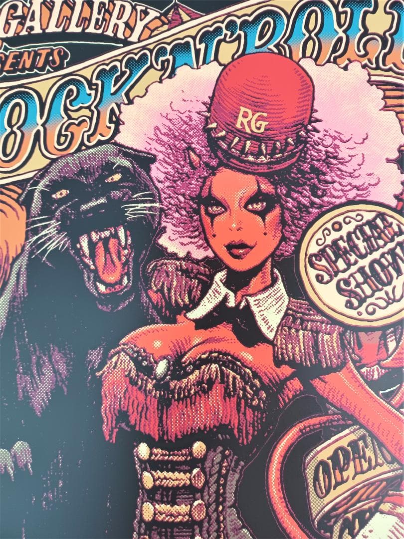 Rockin' Jelly Bean RUDE GALLERYシルクスクリーン