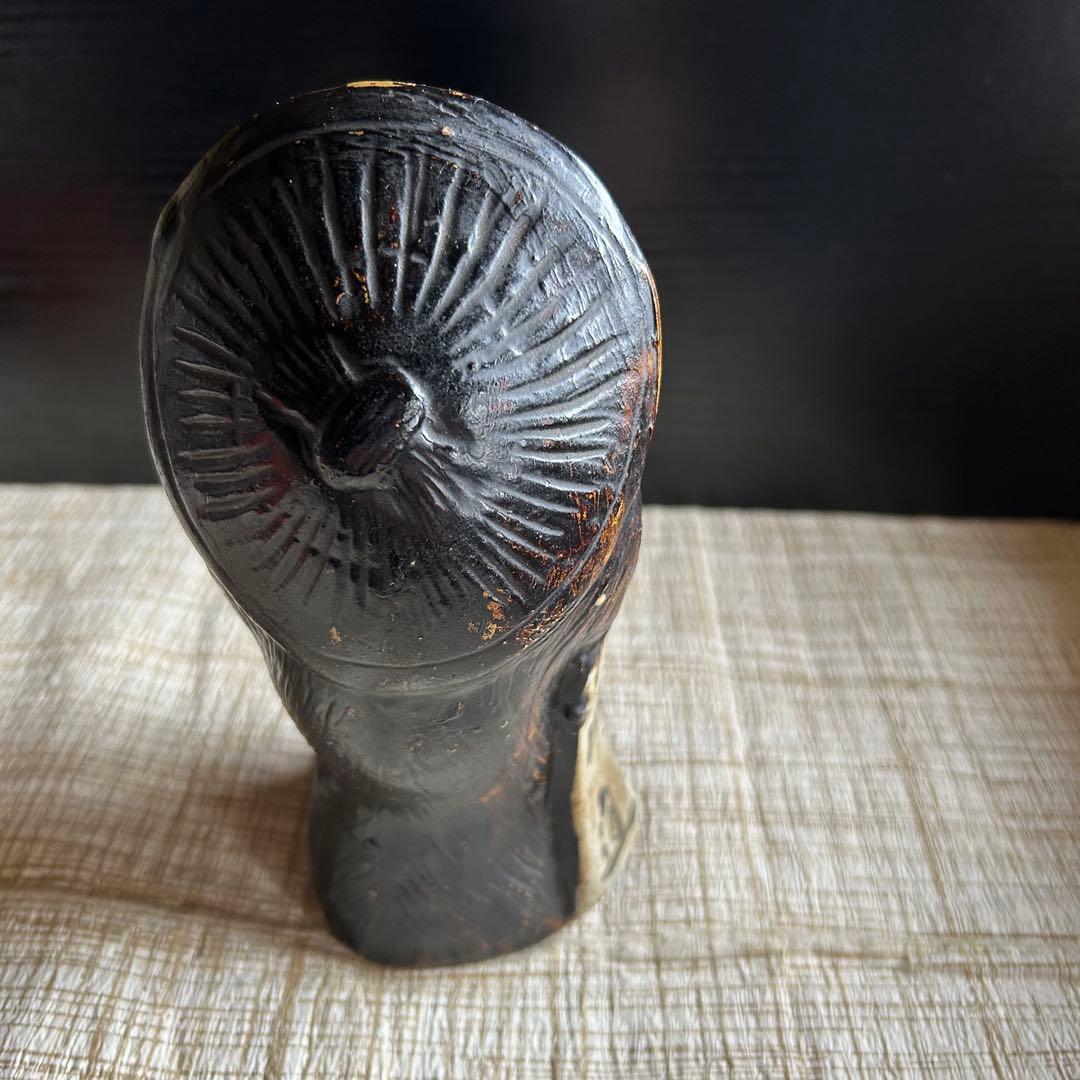 たぬき 狸 置物 信楽焼 古美術 戦前戦後 ヴィンテージ マスコット