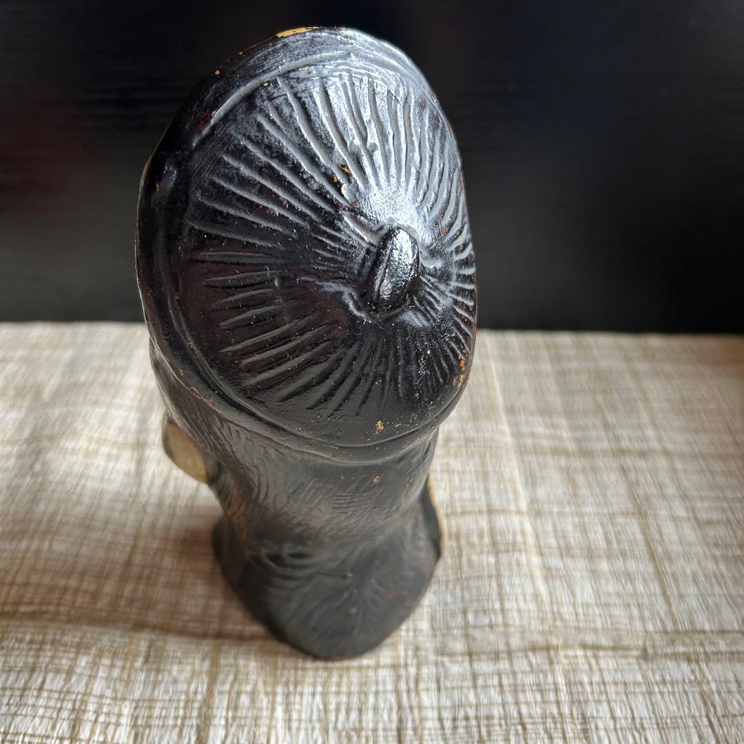 たぬき 狸 置物 信楽焼 古美術 戦前戦後 ヴィンテージ マスコット