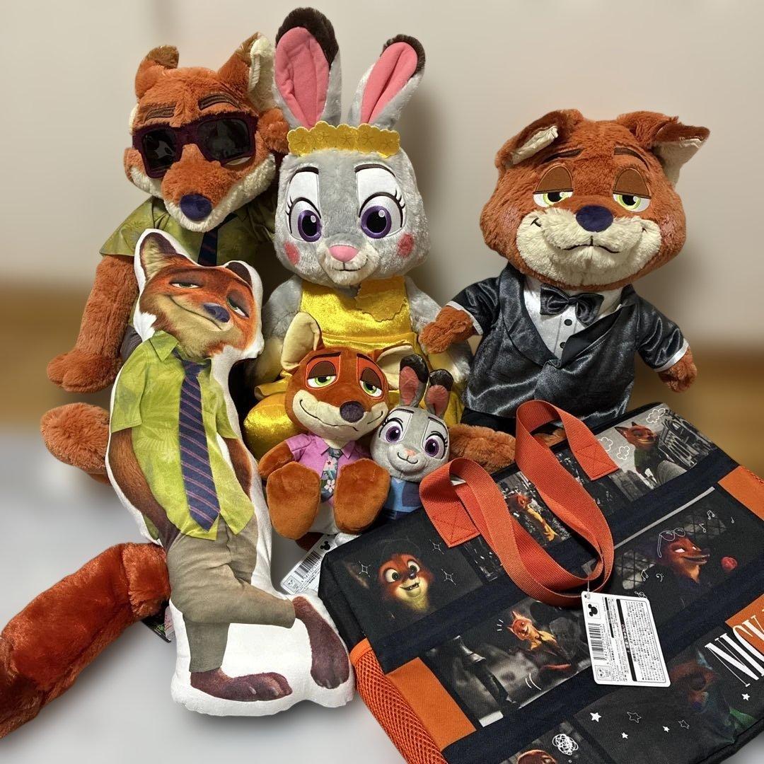 ズートピア2 プライズ ぬいぐるみ まとめ売り 6点 - メルカリ