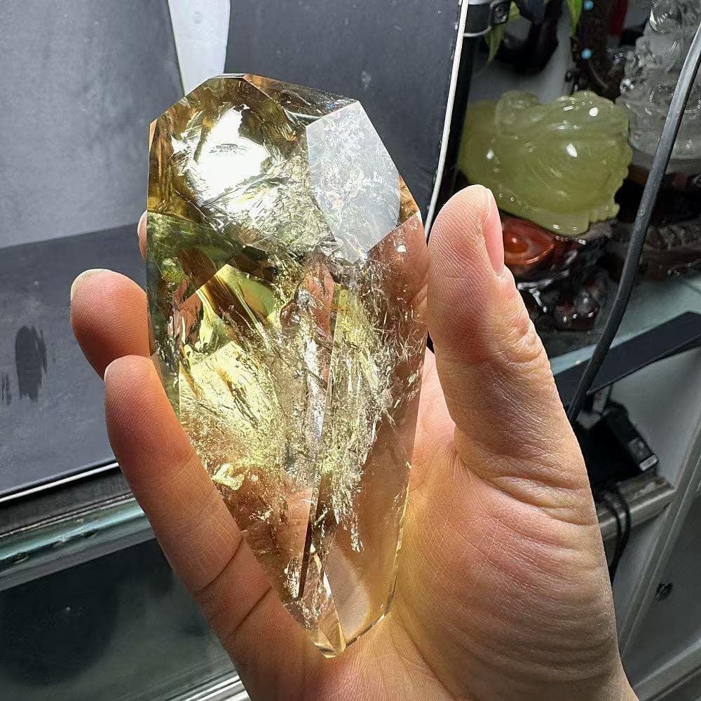 AAAAAAA級天然シトリン水晶原石B0105/YS/10213010/350D