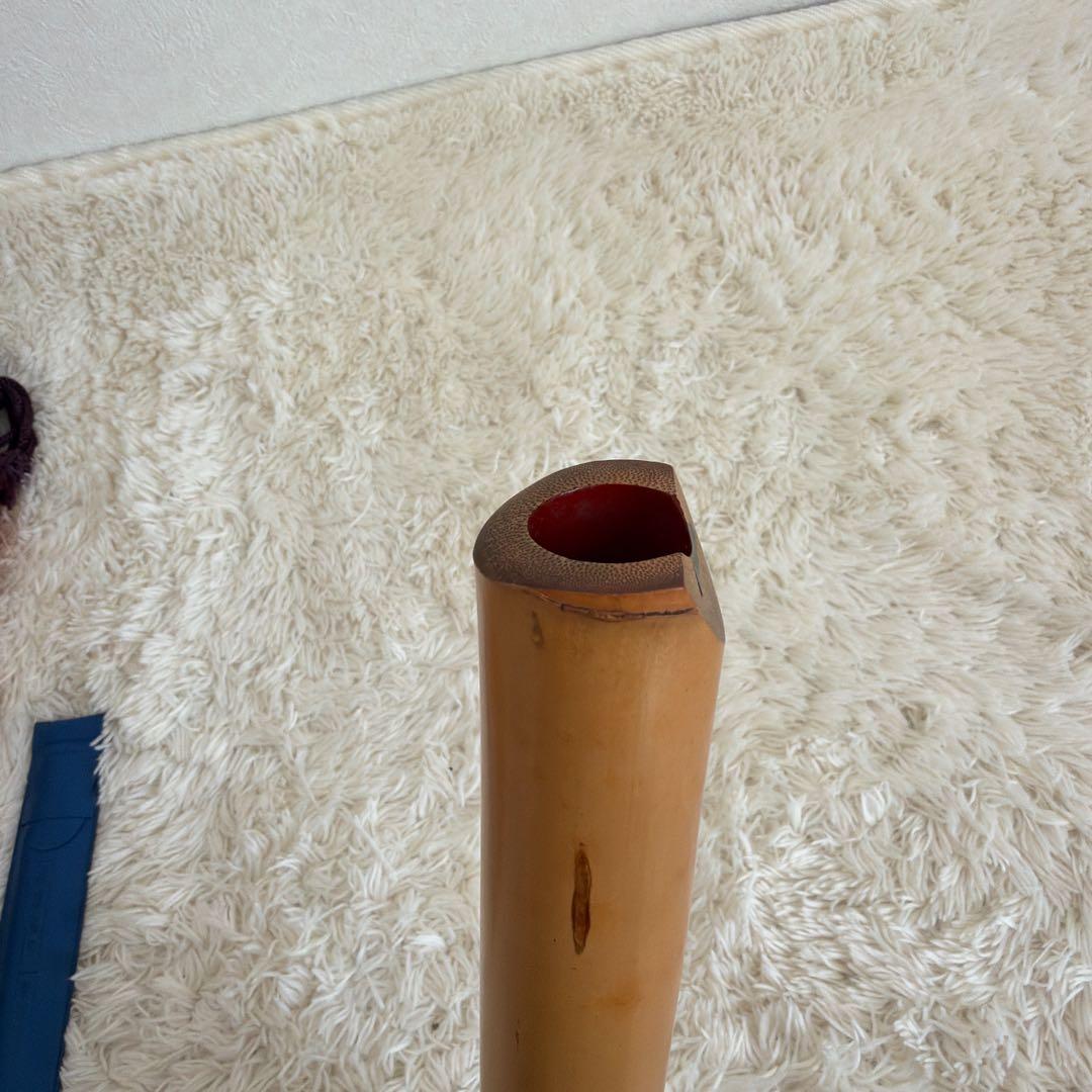 尺八 竹製 二分割 ケース 文字あり 1.8尺 - メルカリ