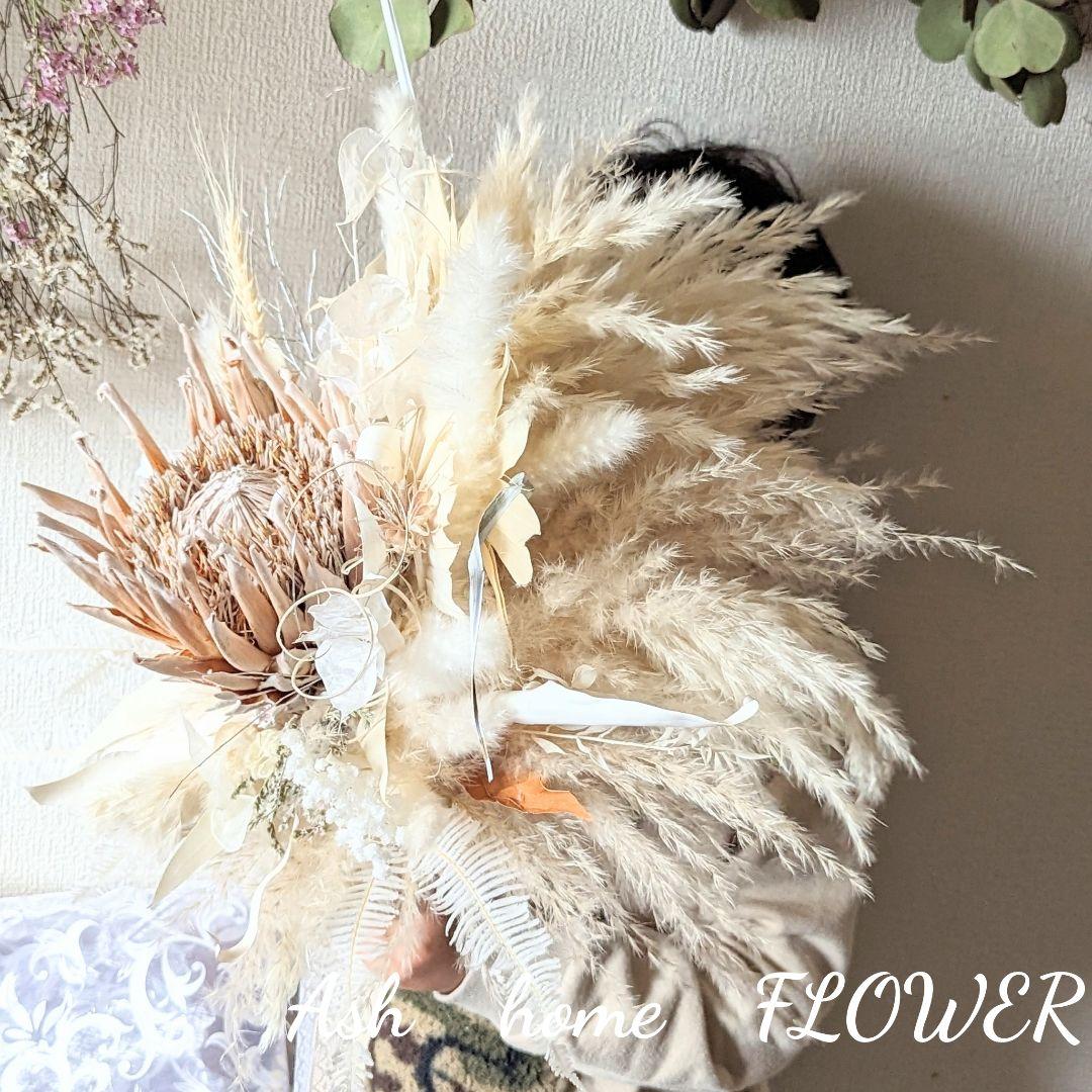 フォロワー様感謝価格♡プリザーブドフラワーリース♡シマエナガの