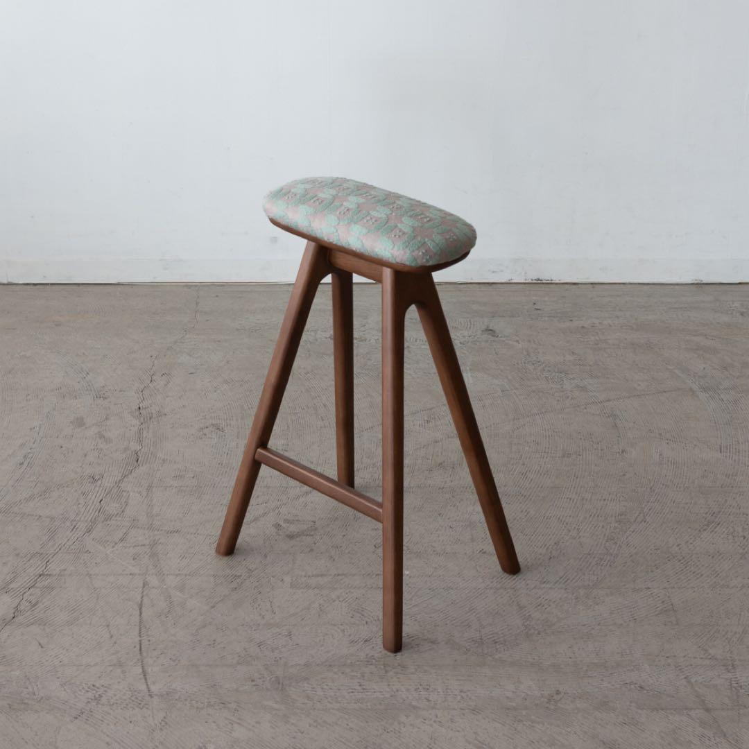 キッチンスツールBR H630＋ミナ ペルホネン　dear gray