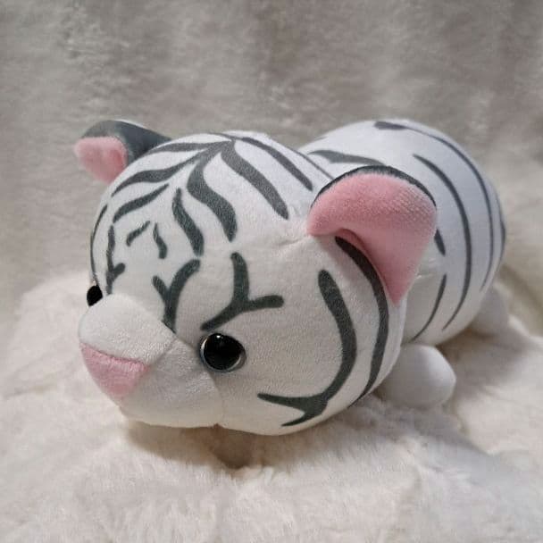 ハッピーズー ぬいぐるみくじ ホワイトタイガー 約30cm 東武動物公園