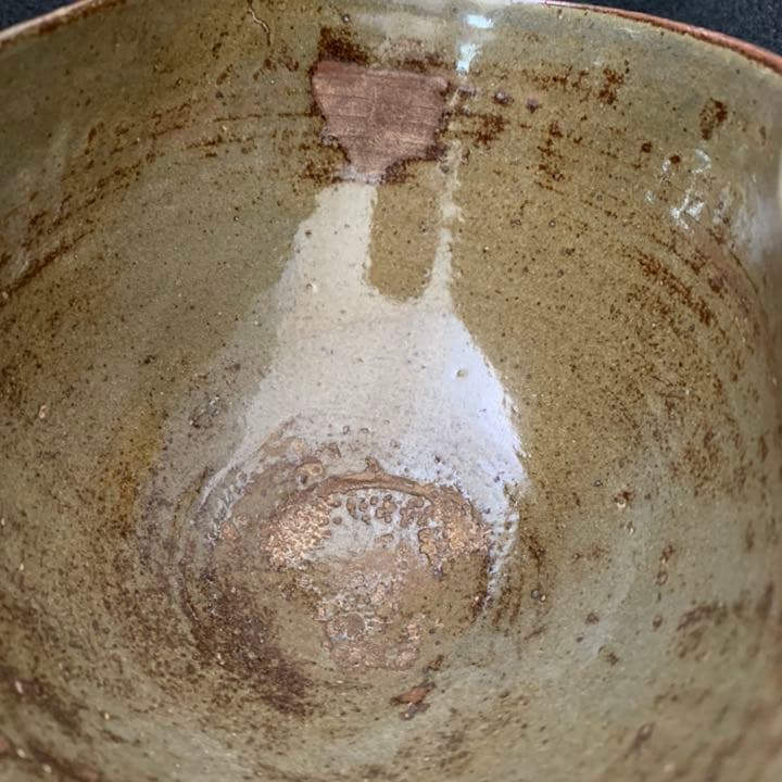 古八代象嵌文 割高台茶碗 茶道具 茶碗 オブジェ 三島象嵌 - メルカリ